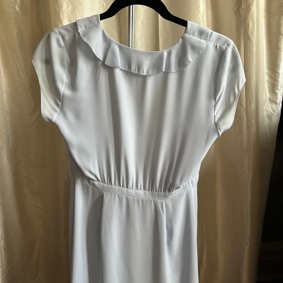 Aritzia blue Wrap Mini Dress - Picture 9 of 10